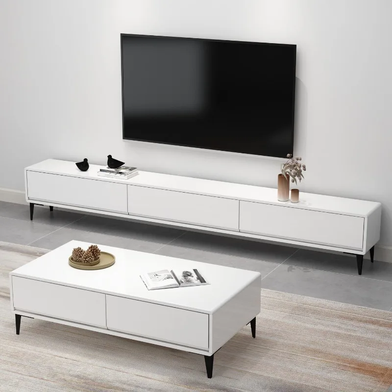 Mueble de TV de madera para suelo, mueble de almacenamiento para sala de estar, mueble de TV nórdico, estante pequeño para televisión, muebles para el hogar, muebles nórdicos