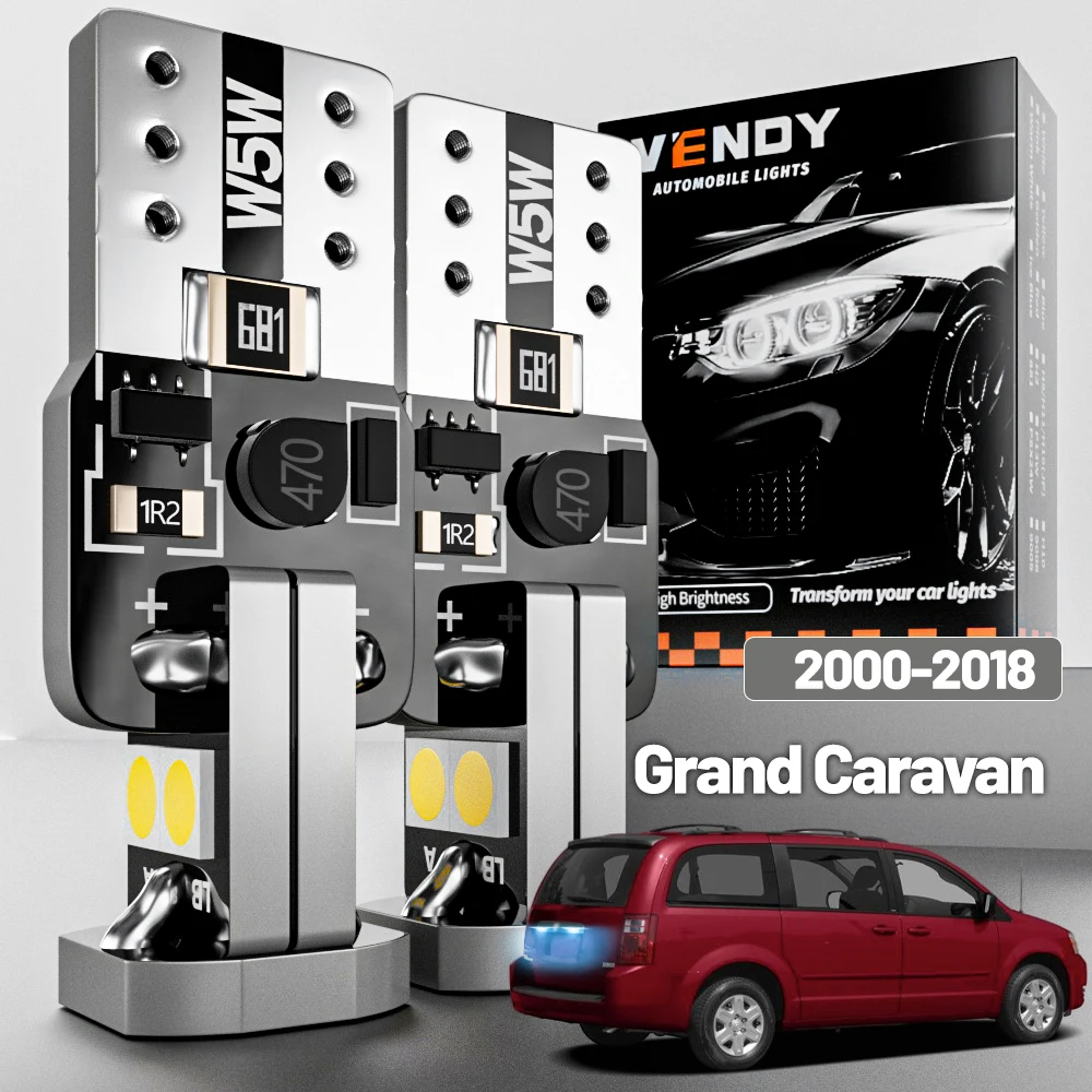 2 stücke LED Kennzeichen Licht Für Dodge Grand Caravan 2000-2018 2001 2008 2009 2012 2013 2014 2015 2016 2017 Canbus Zubehör