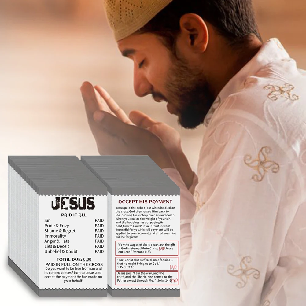 جيب ليتل يسوع الكتاب المقدس المسارات المسيحية ارتداء مقاومة الكتاب المقدس نشرة مسيحية بطاقة بريدية صغيرة للصلاة هدية الكنيسة الإنجليزية #2