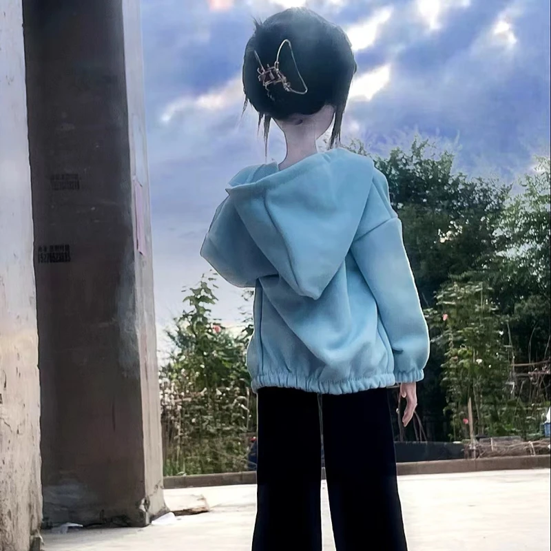 موضة 45/60/68/73 سنتيمتر ملابس الدمى ل 1/4 1/3 Bjd دمية معطف لتقوم بها بنفسك فتاة اللعب فستان فتاة هدية إكسسوارات دمي ، لا دمية #6