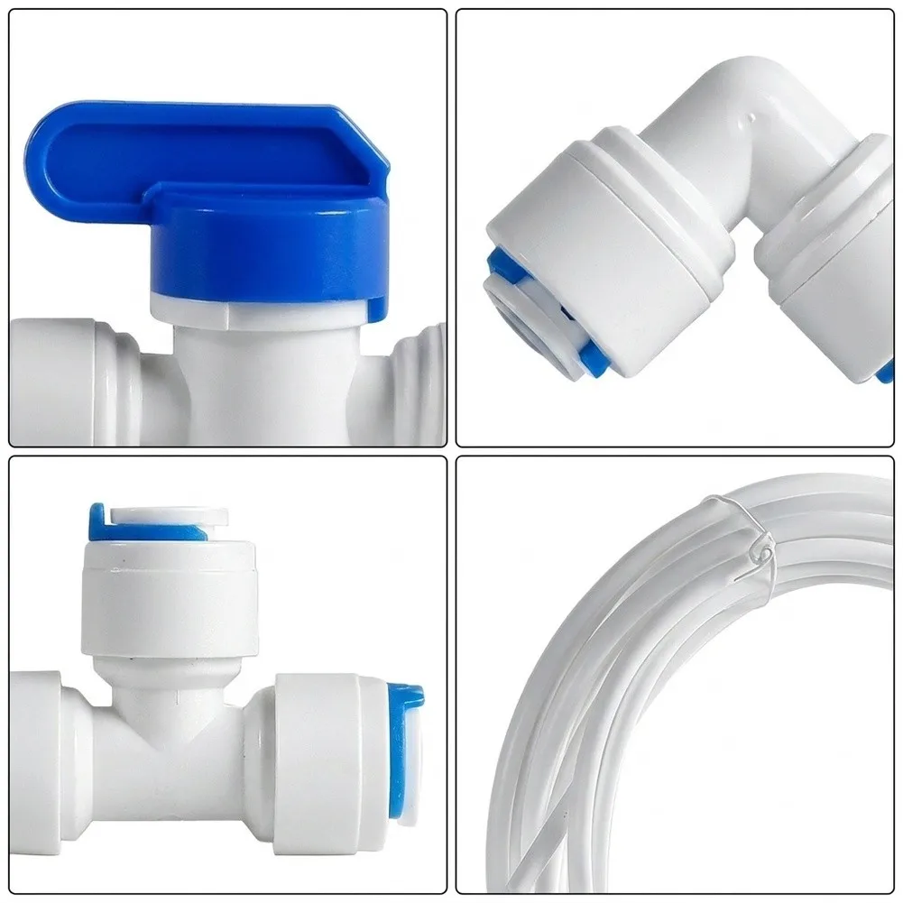 Water Line Assembly Kit Compatible with For Ice Makers Coffee Equipment and Installations Featuring 20 Ft Tubing