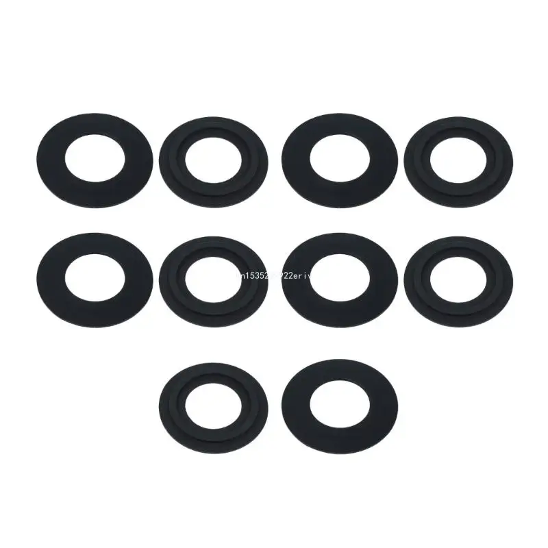 Pack Of 10 Silicone Seal Rings Washer Gaskets Rubber Gaskets Washers Multipurpose Silicone Washer set for Sink Plumbing