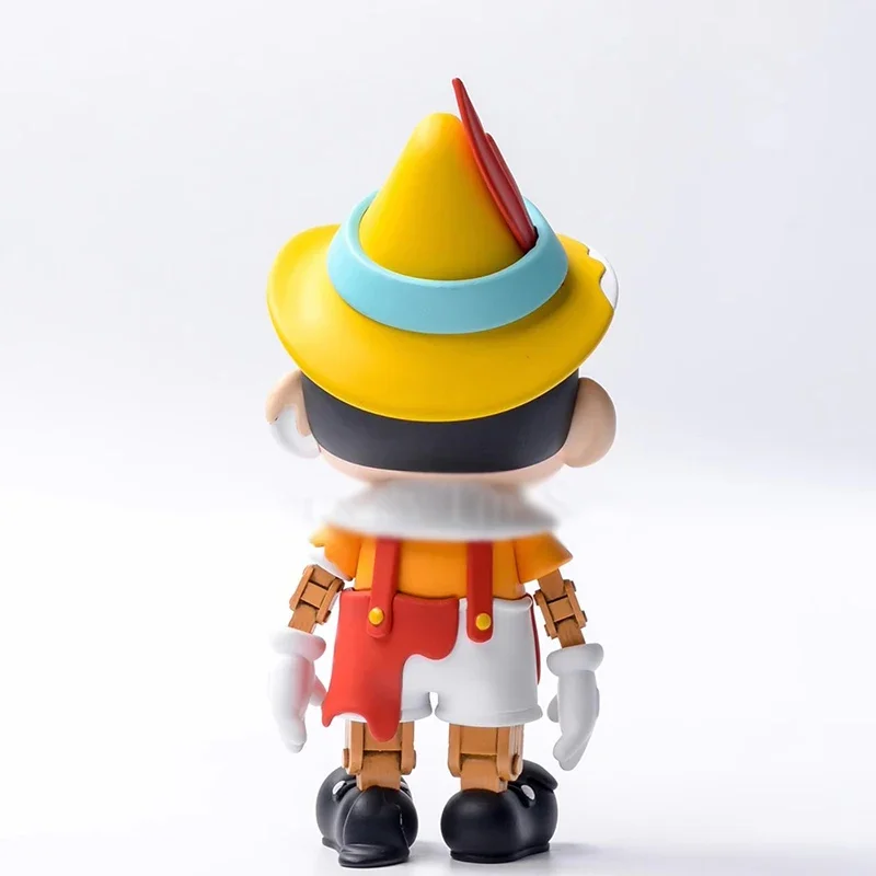 Anime Puppet Crayon Shin-chan Figures GK Pinocchio Nohara Shinnosuke Action Figures 25cm PVC Collection Model Toy Perimeter Gift