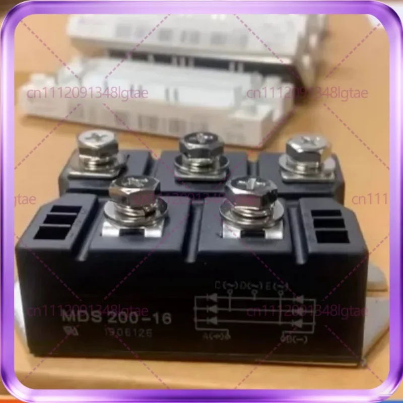 New For GUERTE MDS200-16 MDS160-16 Three Phase Bridge Rectifier Module MDS200A1600V