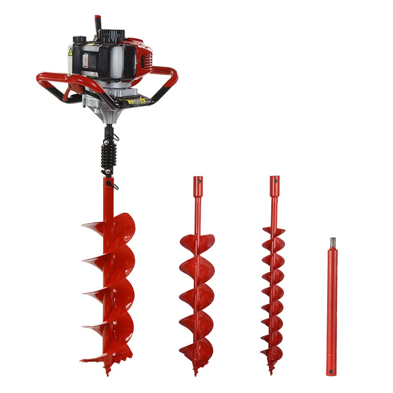 

68cc drilling machine 2 Stroke Gasoline Powered Earth auger/Ground drill/Post hole digger