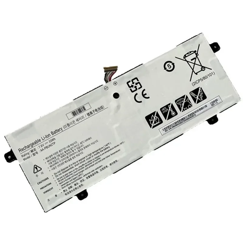 New 7.6V 33Wh 4300mAh AA-PBUN2TP Laptop Battery For SAMSUNG NP500R3M XE500C13 NT500R3W