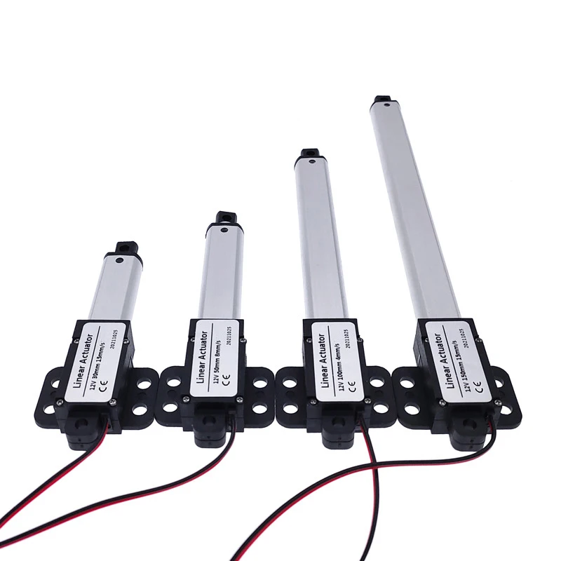 Mirco Electric Linear Actuator 30mm DC12V 30N/60N/100N/150N Motor Controller Mini Eectric Push Rod Putter