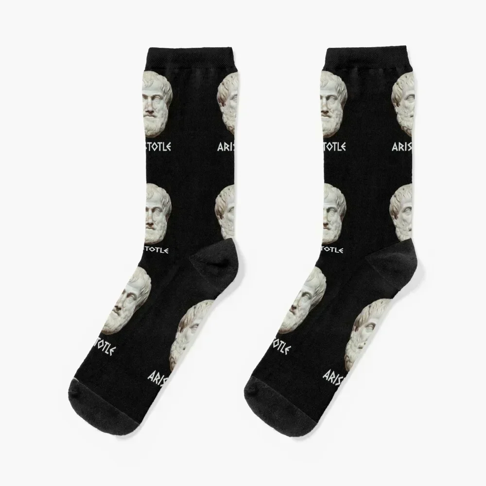 Aristotle - Philosophy Meme Socks happy luxe hip hop Sports Socks Men Women's