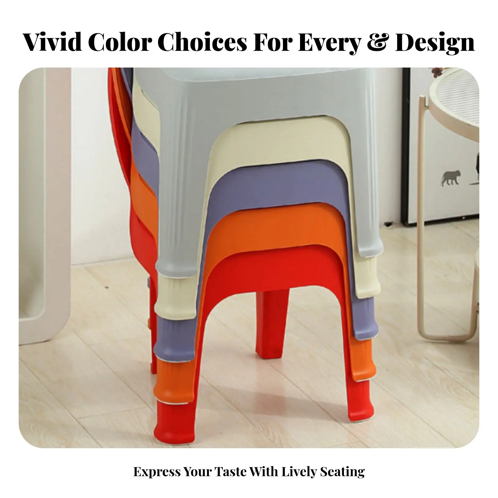 

Shortsupportive Rear Highlight Stool Thickened Frame Footrest Adaptable Stable Framework for Adults, Kids, Living Room, Entryway