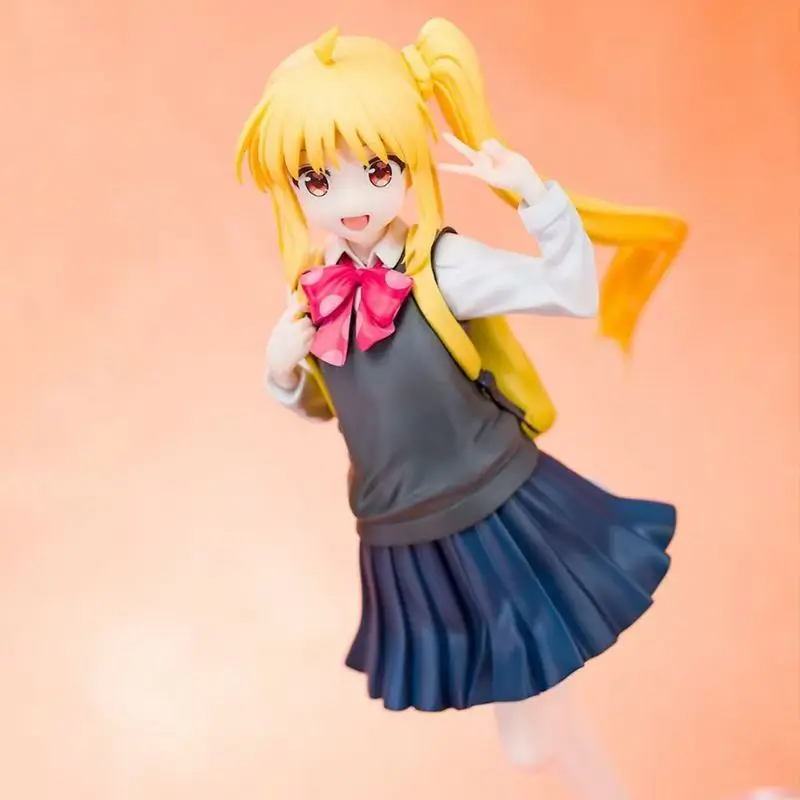 

BOCCHI THE ROCK! Collection Anime Figures Ijichi Nijika Cute Girl PVC Model Doll Action Figure Toys for Kids Birthday Christma