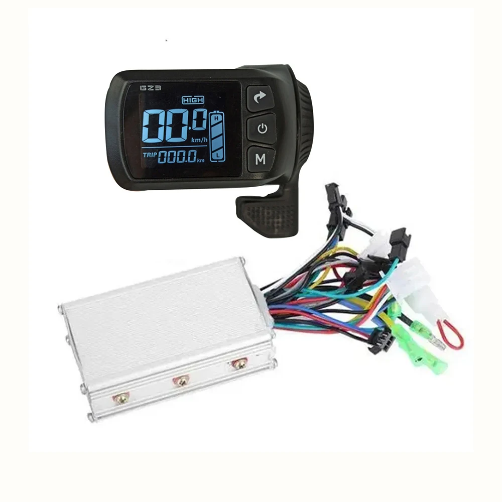 24V 36V 48V 250W GZ3 Motor Brushless Controller LCD Display Panel Thumb Throttle E-Bike Scooter Brushless Controller