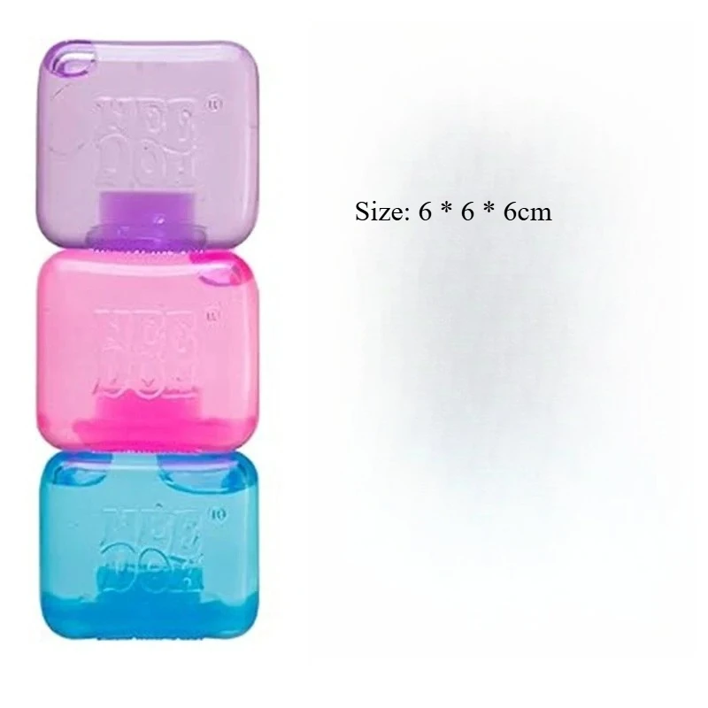 2 pieces Str Relief Sensory Toys Nice Cube Squiy Toys Forventing And Dealing With Emotions Creative  For Kids Relaxation Toy