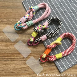 Anti-lost Lanyard Hand Chain Phone Short Straps Hanging Rope Candy Colors Phone Chain Cellphone Strap Mobile Phone Lanyard ïŧŋ