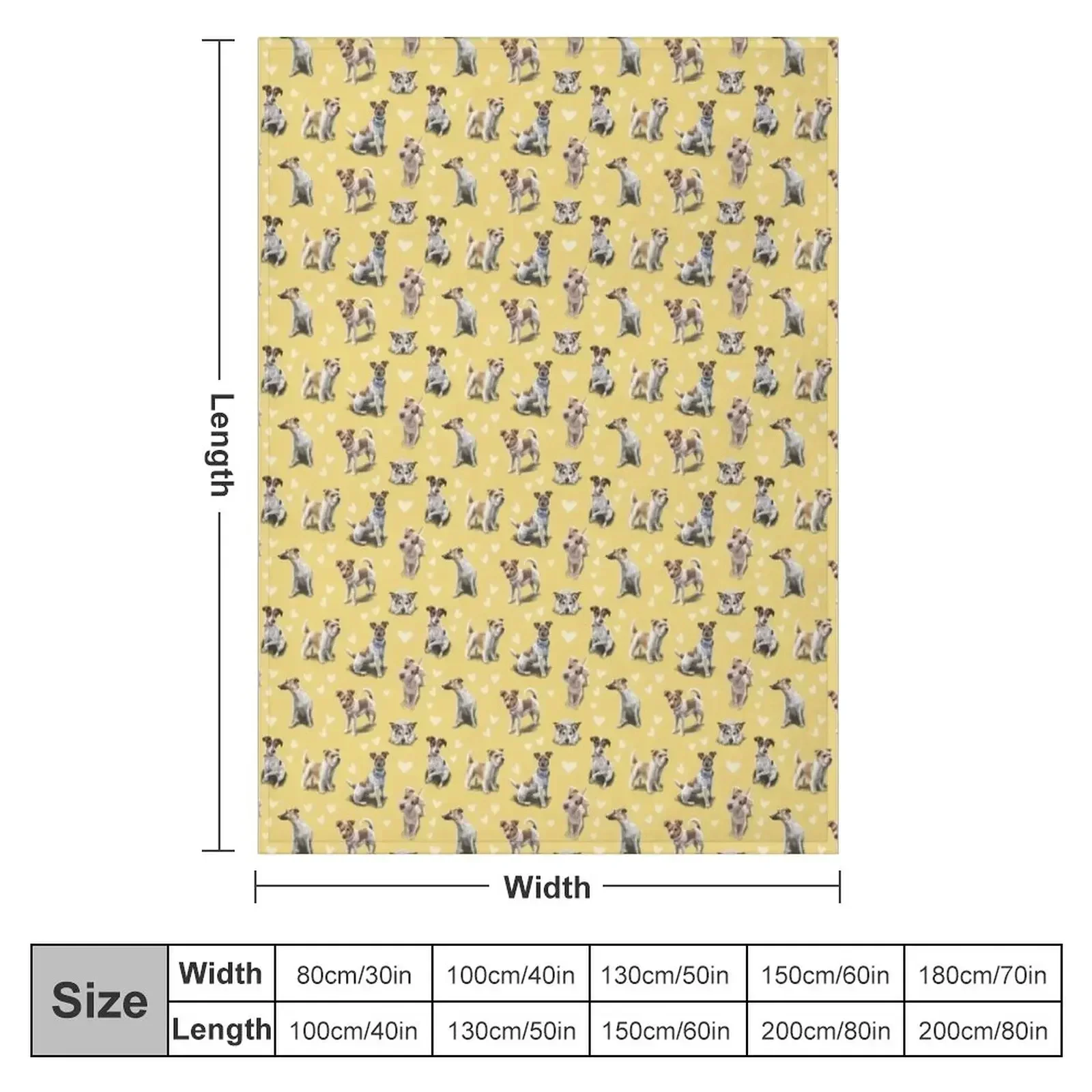 The Jack Russell Terrier Throw Blanket Thermals For Travel Designers Bed wednesday Blankets