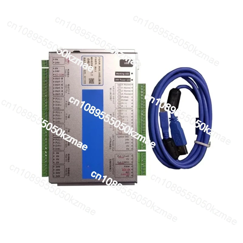 3/4/6 Axis CNC Kit - USB Motion Control Card with Wireless MPG Pendant Handwheel (XHC MKX-V, WHB04B, Mach3 Compatible)