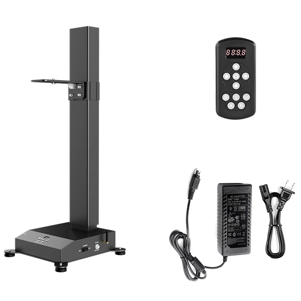 LF500 Electric Pan-Tilt Live Broadcast Lift, Mobile Phone Camera Live Broadcast Ab Point Memory Scanning Wireless Remote Control