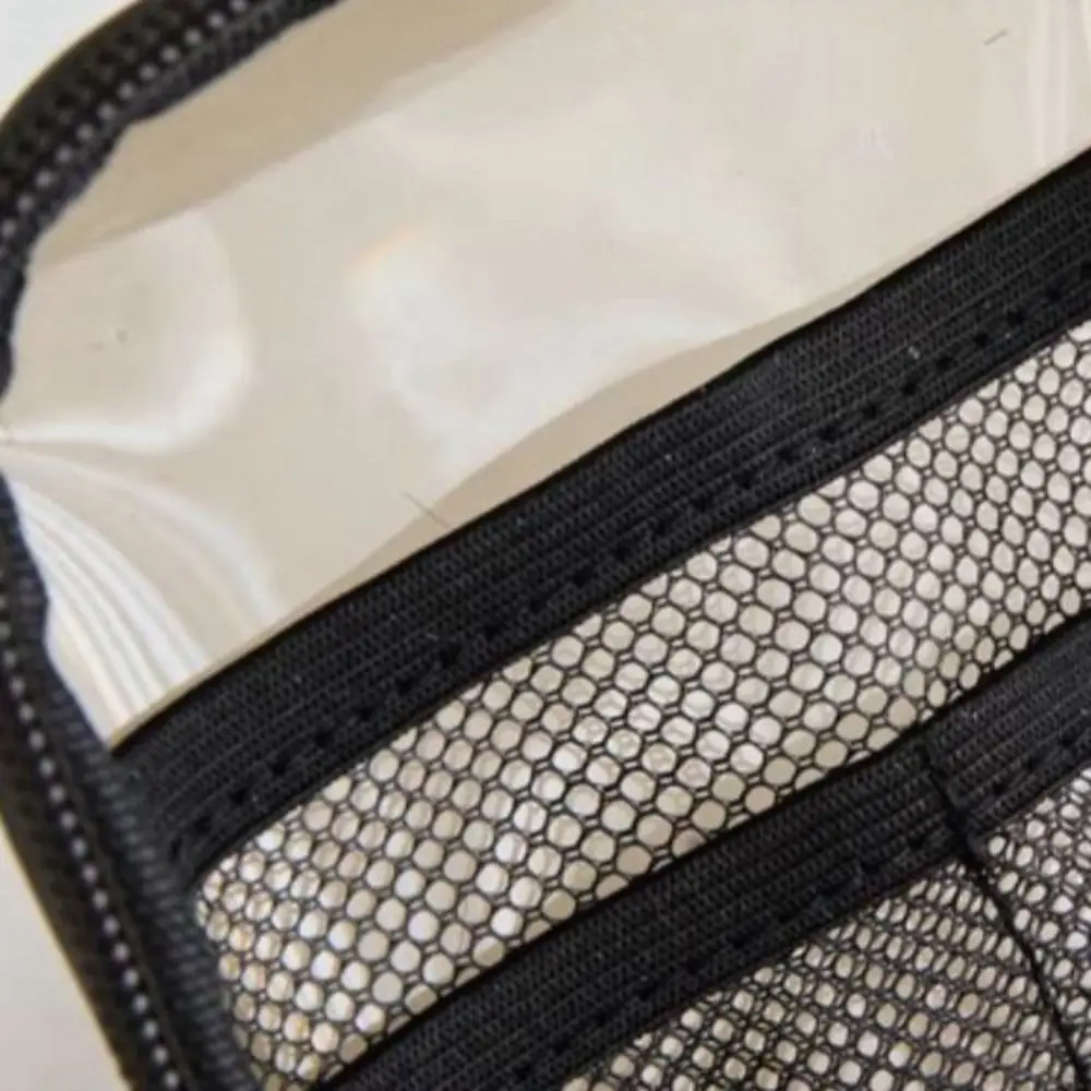 Mini bolsa de maquiagem formal de alta qualidade, transparente, portátil, organizador de cosméticos, leve, fofa, bolsa de moedas, armazenamento de batom