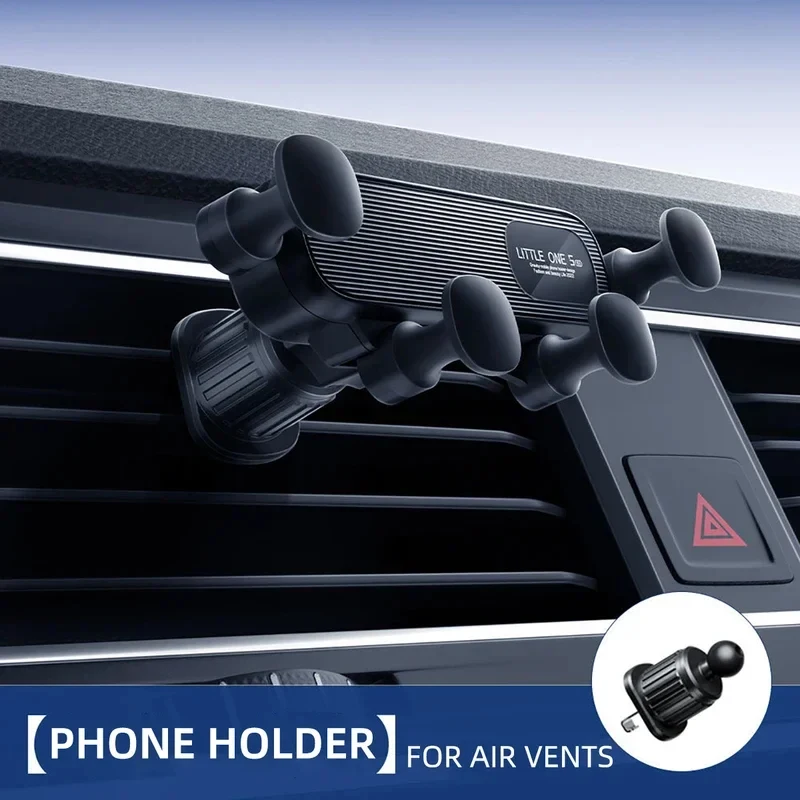 Universal Car Phone Holder Air Vent Clip Mount Mobile Stand for GPS Support Compatible with iPhone 13/12 pro Xiaomi Samsung