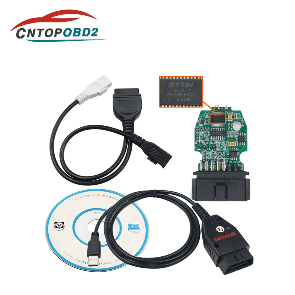 Newly Galletto 1260 EOBD Flasher Galleto Interface 1260 Cable Car ECU Flasher EOBD Programmer Read&Write Tool Multi-Language