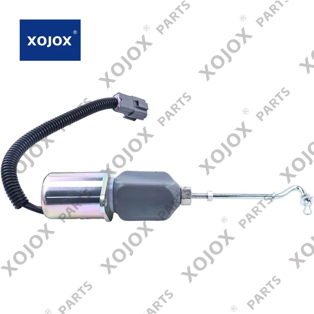 

xojox ZTUOAUMA 12V Stop Solenoid 1752ES-RSV 32A87-15100 SA-4010-12 32A87-17010 for ECOMAT Shovel for Mitsubishi S4S-Z1DT61ES