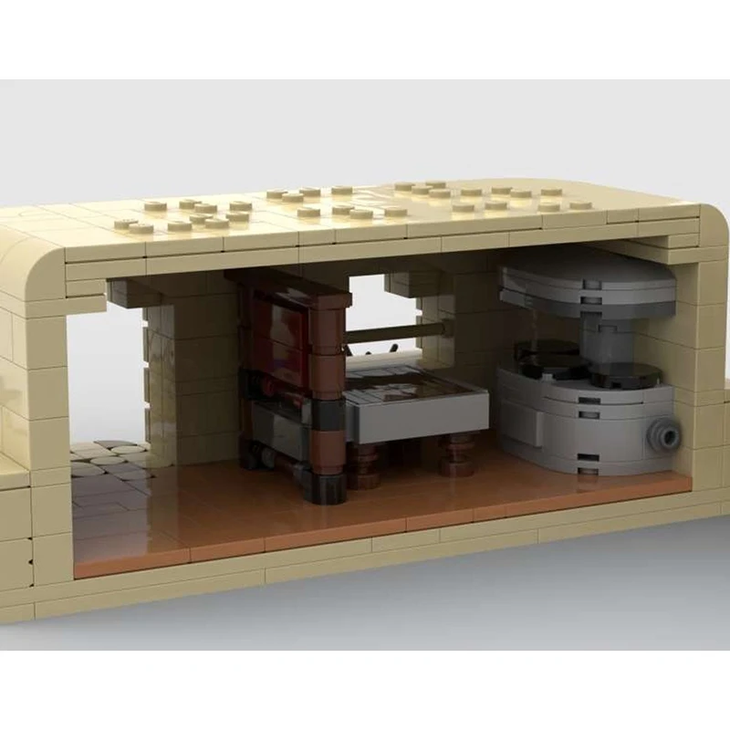 スタームービーモデル Moc ビルディングブロック フォールアウト 1 シェイディサンドモデル テクノロジーブリック DIY 組み立て ホリデー建設玩具 ギフト