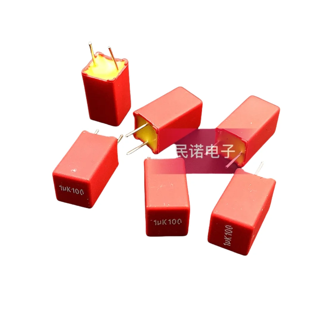 10PCS/German Weimar Capacitor MKS 2 100V 1UF 100V105 1.0UF Pin Distance 5mm in stock