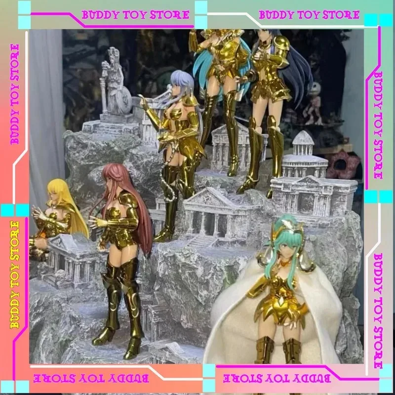 

Коллекция фигурок Saint Seiya Myth Cloth: Телец Эрика, Рак Памела, Козерог Андреа, Дева Верна, Водолей Мэми, Близнецы, Рыбы