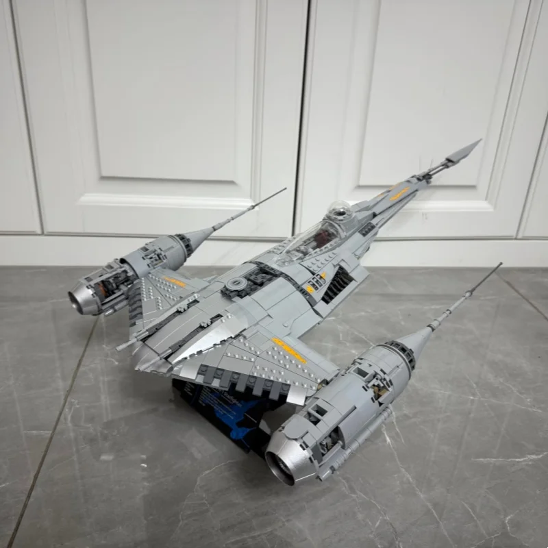 1809 Piezas, Bloques de Construcción del Modelo de Nave Espacial N-1 de The Mandalorian, Juguete de Ensamblaje de Nave Espacial para Decoración del Hogar, Regalo para Adultos