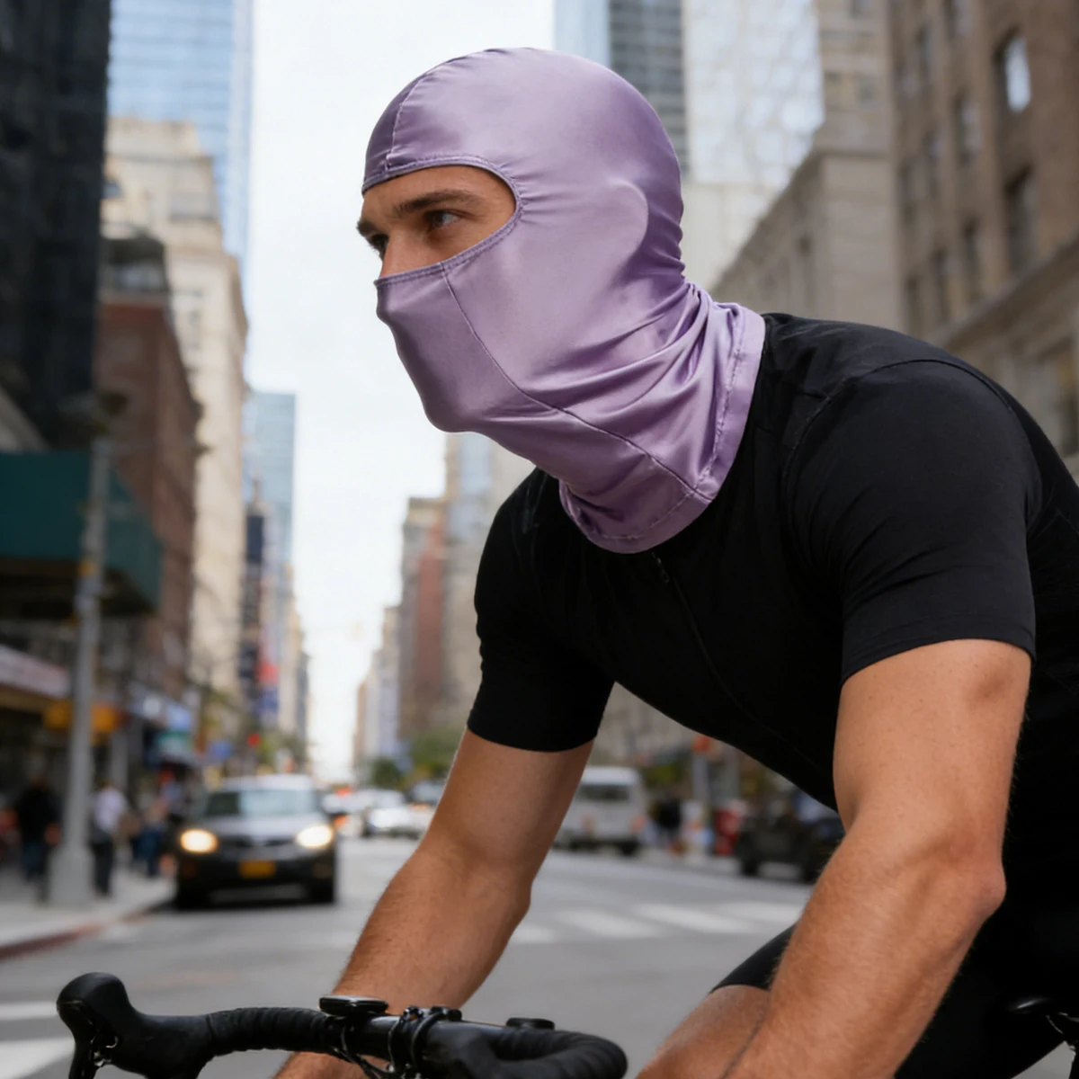 AMORESY Balaclava Series Unisex Spandex Ice Silk Sun Protection Veil Breathable Outdoor Cycling Running Windproof Full Face Mask