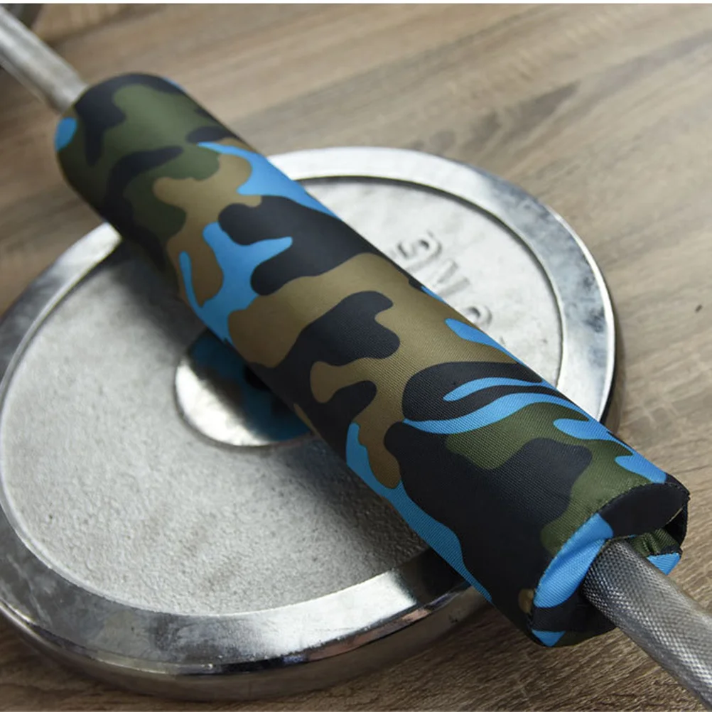 

Barbell Squat Pad Lightweight Durable Neck Shoulder Protector for Gym Workout Fitness Camouflage Blue Barbell Pad