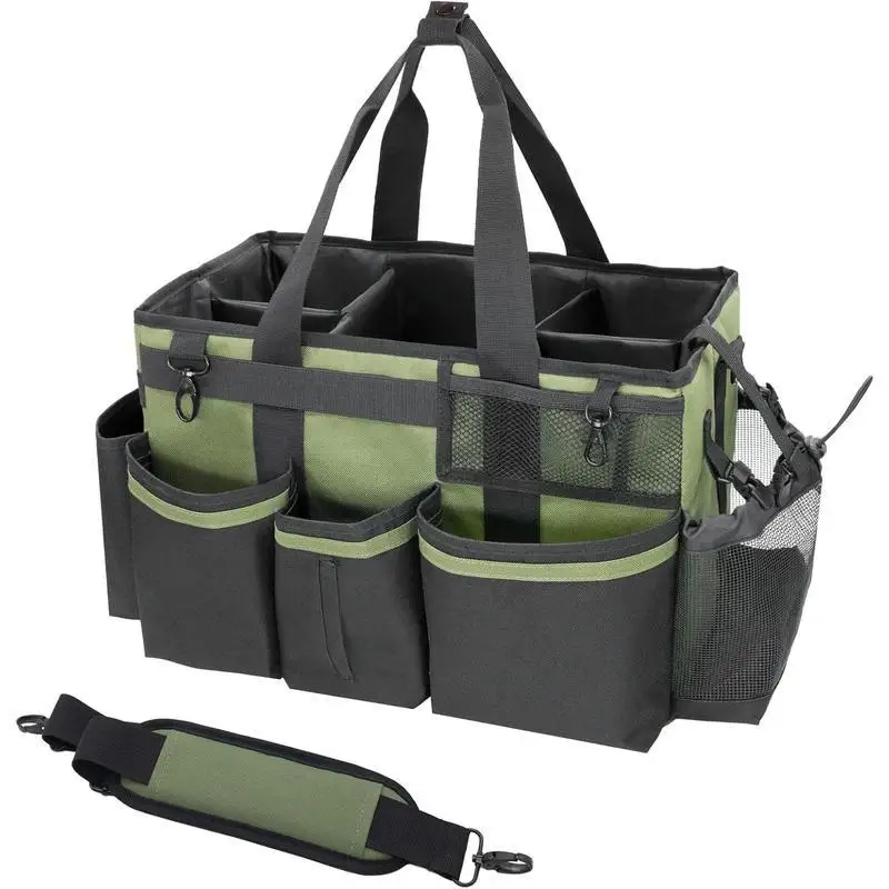Wearable Cleaning Organizer with Handle & Straps for