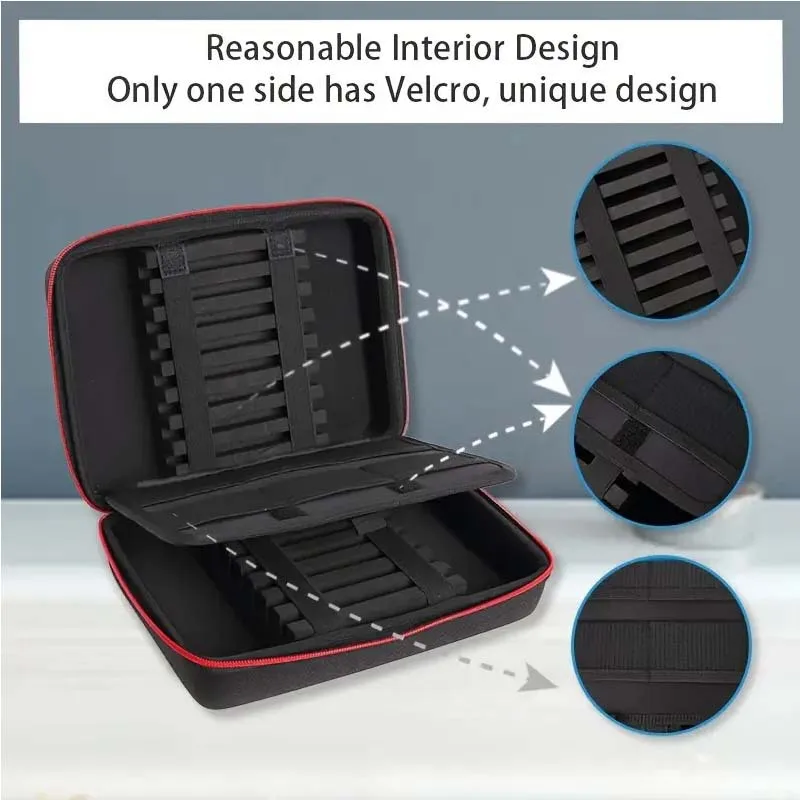 

16-Dart Storage Bag, Entertainment Supplies Dart Needle Hard Shell Bag, Outdoor Dart Storage Bag (Darts Not Included)