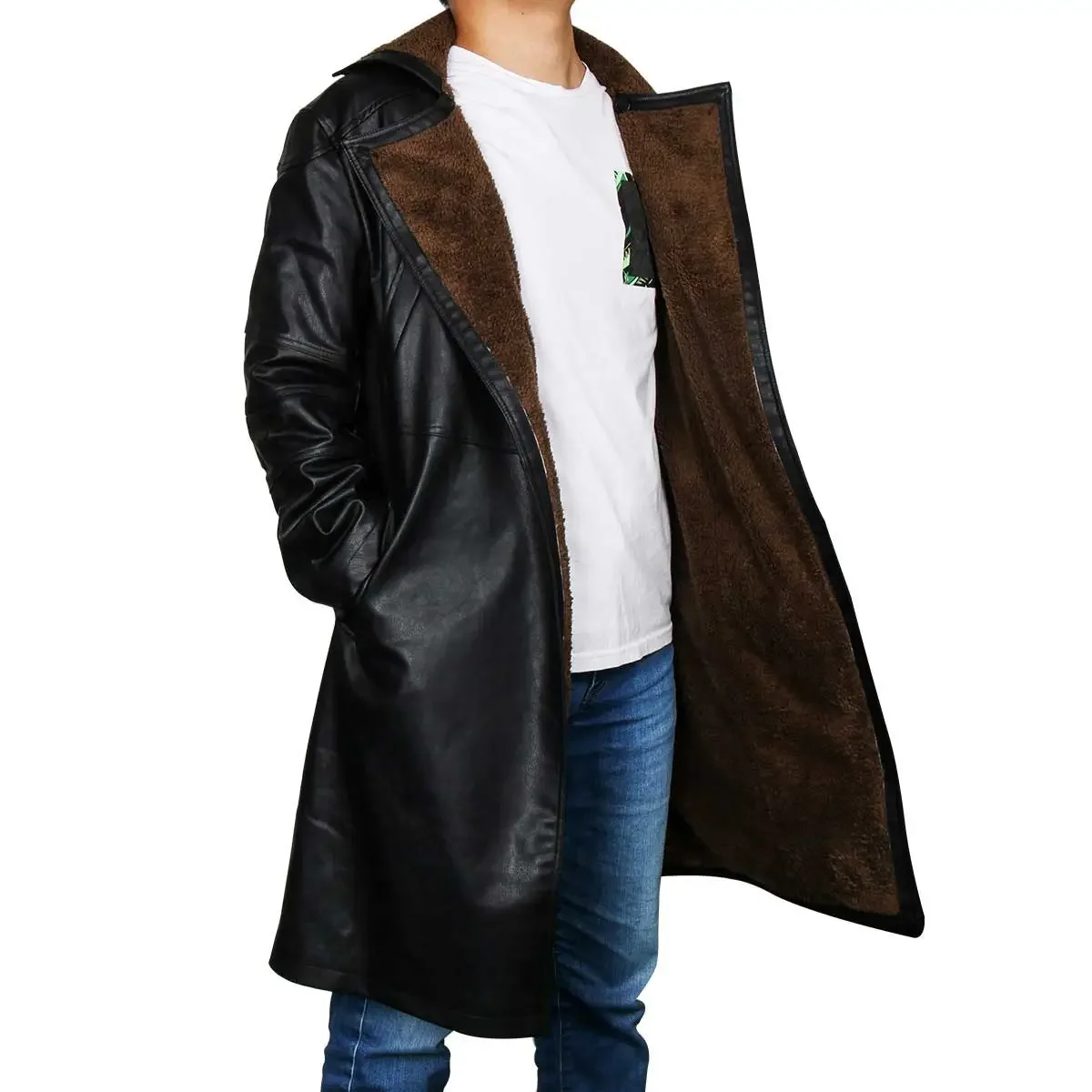 Blade Runner 2049 Officer K Cosplay Ryan Gosling Jacket  Winter Coat Movie Men's Suit Theme Party Outfit-Takerlama