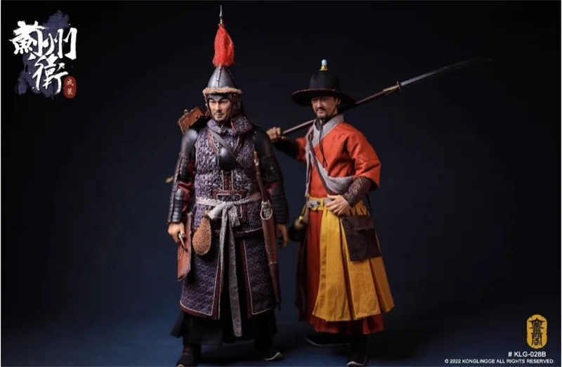 KLG-R028 1/6 Male Soldier Ming Dynasty Series Ji Zhou Wei Zhen Fu Model Toy 12'' Action Figure In Stock