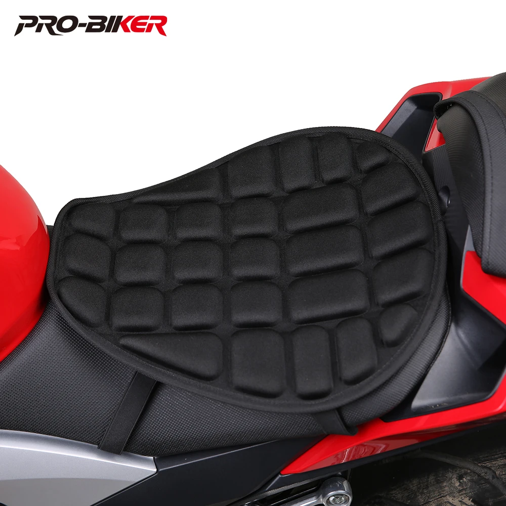 Motorcycle Seat Cushion Anti-Slip Motorcycle Foam Soft Comfortable Cushion Pressure Relief Ride Seat Pad Motorcycle Accessories