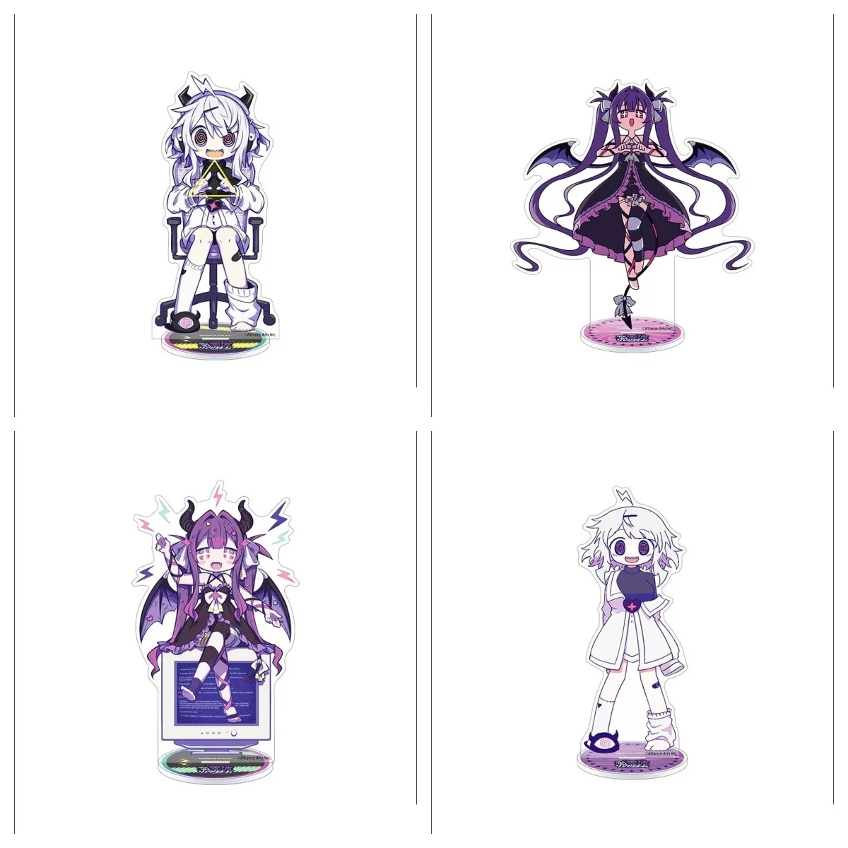 15cm Anime Yunyun Syndrome!? Rhythm Psychosis Acrylic Stand Model Products High Definition Images Bookshelf Decoration Keychain