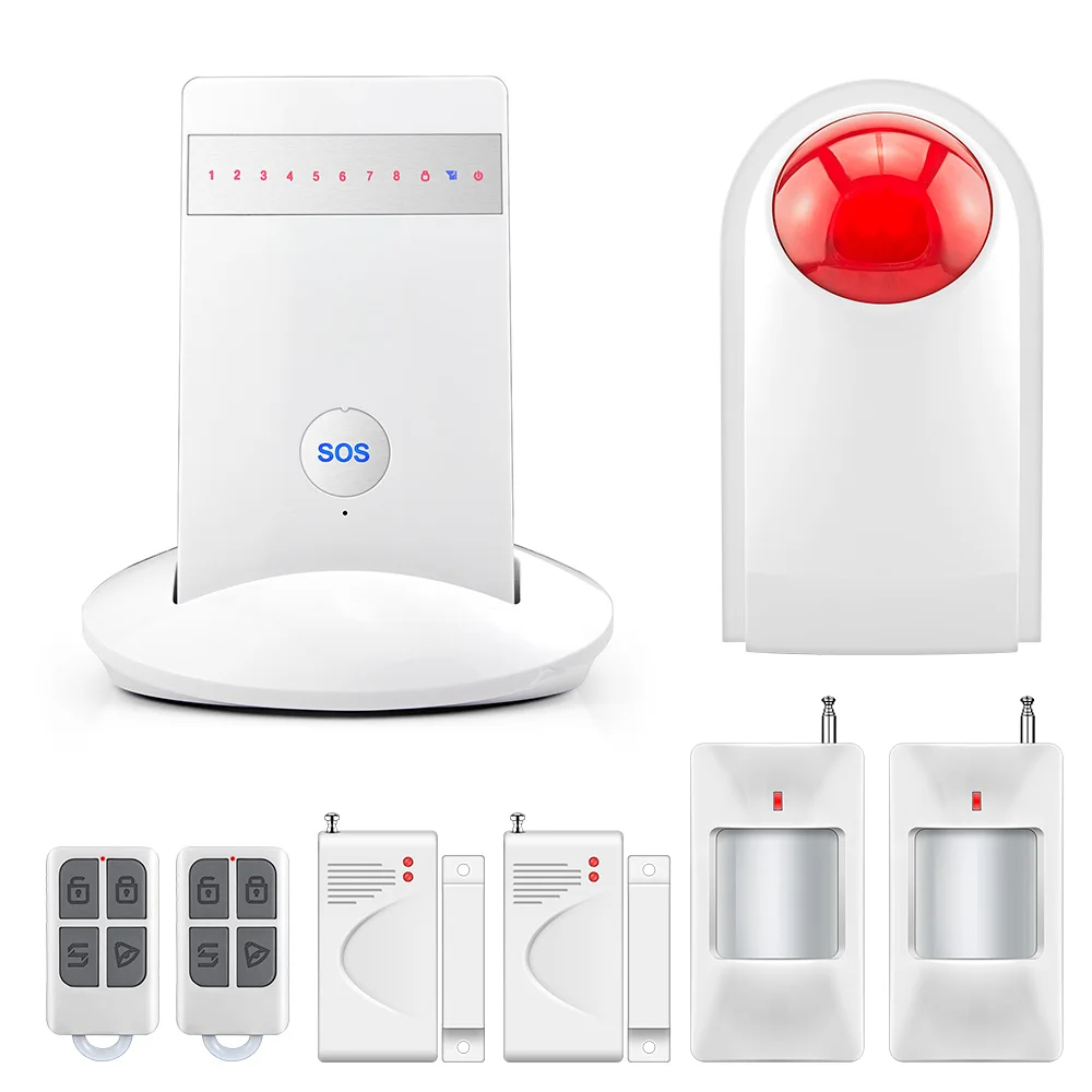 G15 2G GSM Alarm System Wireless Home Appliance APP Remote Control Motion Sensor Detector