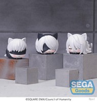 5CM Anime Game NieR:Automata YoRHa No 2 Type B Figure Nap Cat A2 Palm Model Toy Doll Desktop Car Ornament Gift