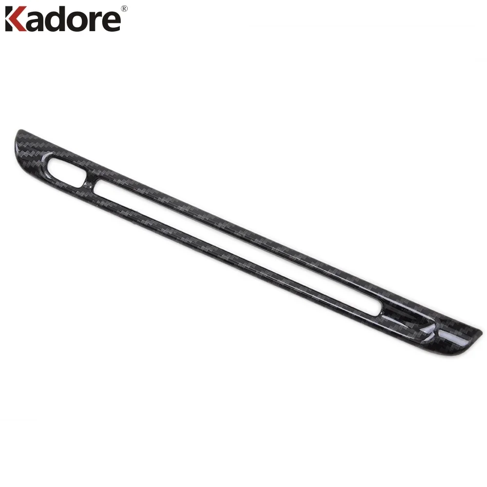 لمازدا CX-5 CX5 2017-2021 2022 2023 2024 KF ألياف الكربون CD التحكم زخارف اللوحات غطاء الكسوة اكسسوارات السيارات الداخلية #3