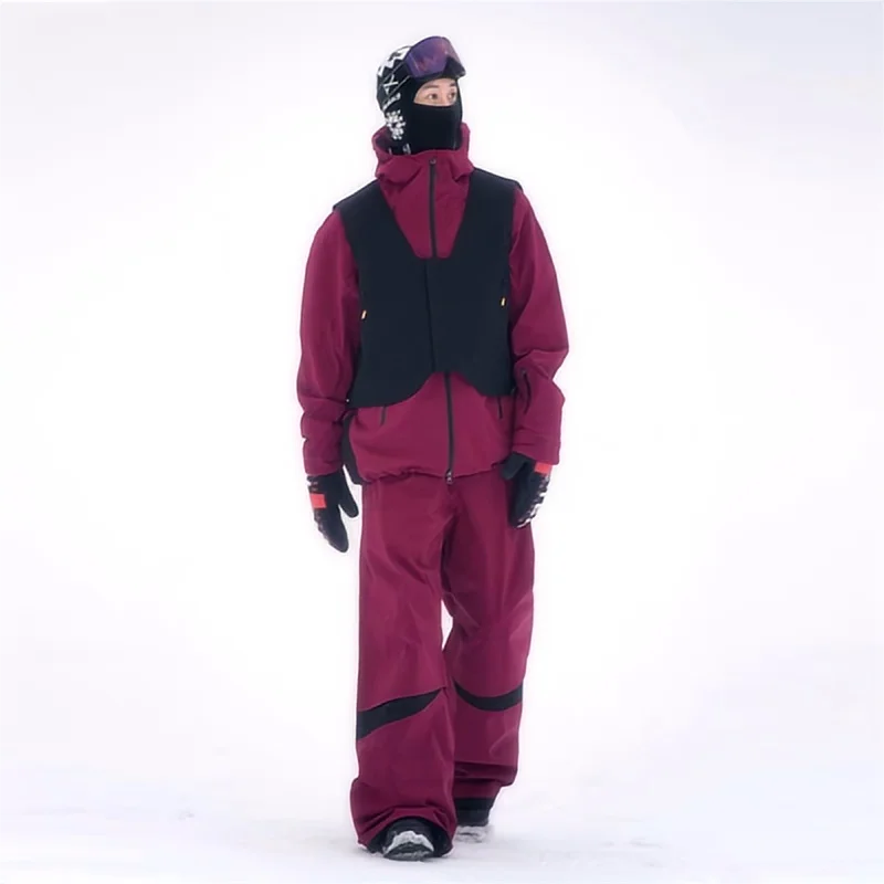 2024 OEM High Quality Custom Men And Women Warm Snow Suit Full Body Color Ski Suits One Piece Ski Suit For Unisex