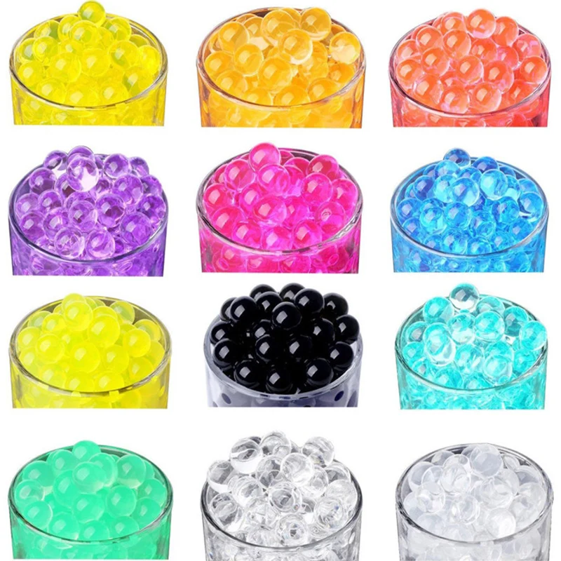 

1kg Magic Crystal Soil Mud Children Toy Water Beads for Kids Flower Growing Hydro Gel Balls Home Decor Potted Wedding Decoration