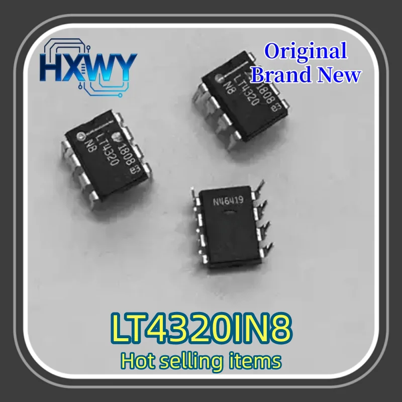 (3/30 Pieces) LT4320IN8 LT4320 DIP8 Controller IC Brand New Electronics In Stock Fast Shipping Bestseller