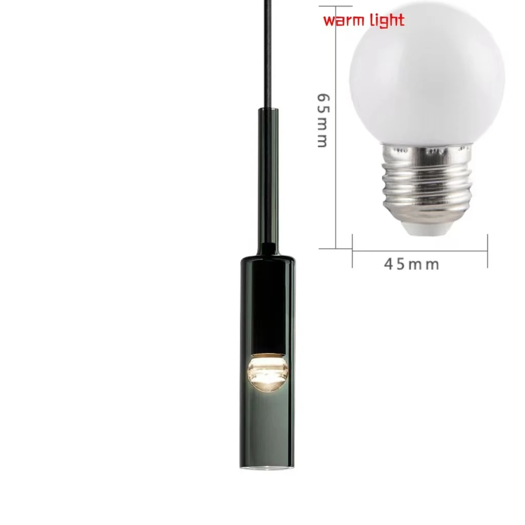 Moderne Fles Glazen Hanglamp Voor Slaapkamer Nachtkastje Bar Keuken Eetkamer Hanglamp Plafondverlichting Badkamerdecoratie