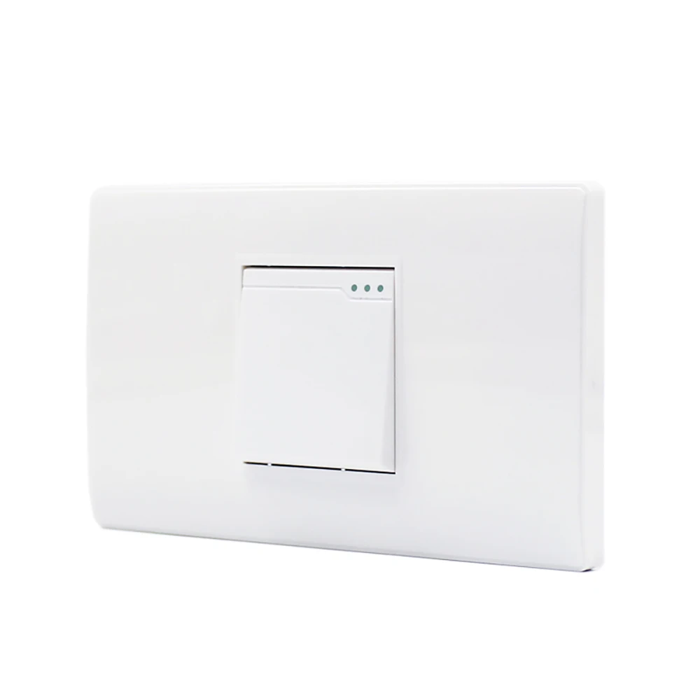 Factory Supplier South American Standard White Color PC Quality 1 2 3 Gang 1 2 Way Light Wall Switch