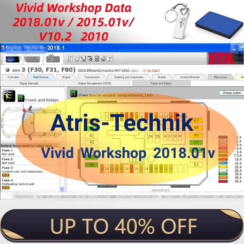 Vivid Workshop DATA 2018.01v Parts Catalog Automotive  Atris -Technik Vivid Europe Repair Software Vivid 2018 2015 V10.2 Garage