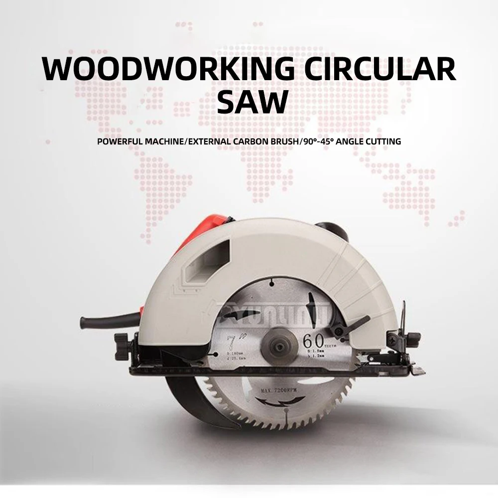 Woodworking circular saw portable saw hand saw portable saw cutting machine woodworking saw circular saw 7 inch