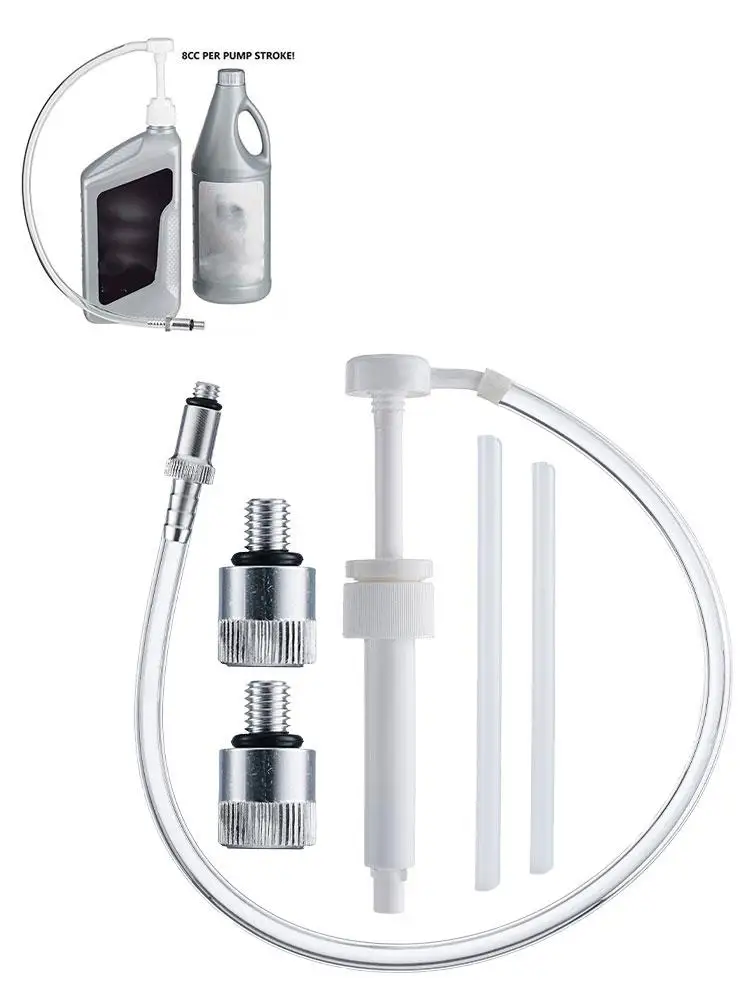Uniwersalna dolna pompa olejowa z adapterem 3/8 cala 8/10 mm do silników zaburtowych łodzi z metalowym adapterem — zdjęcie 2