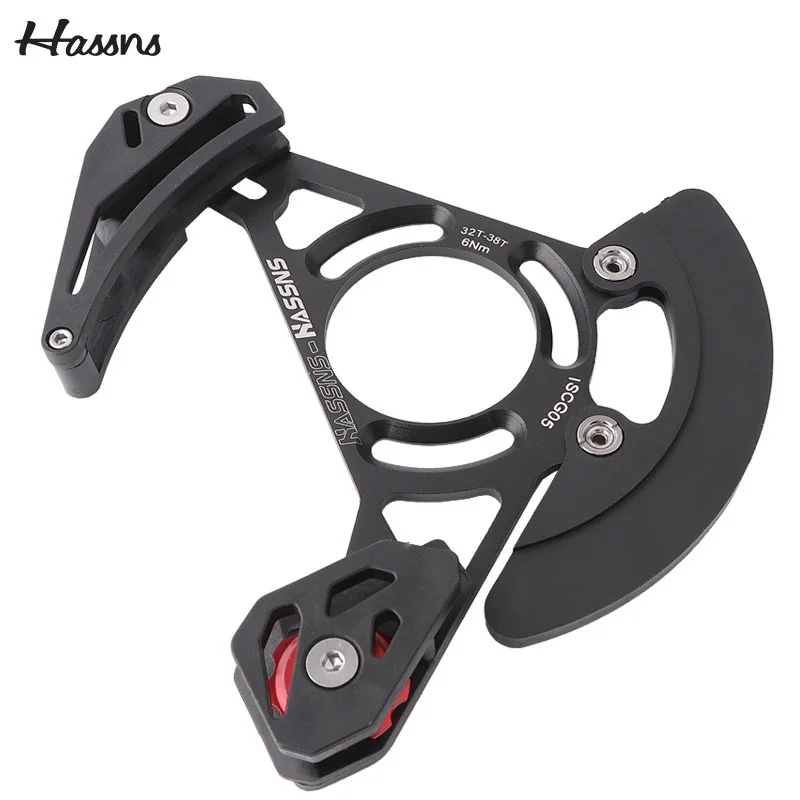 HASSNS سلسلة الدراجة الجبلية دليل ISCG05 03 BB جبل سلسلة دراجات الحرس حامي الدراجة سلسلة واحدة 32T 34T 36T 38T لوحة ضرس #6