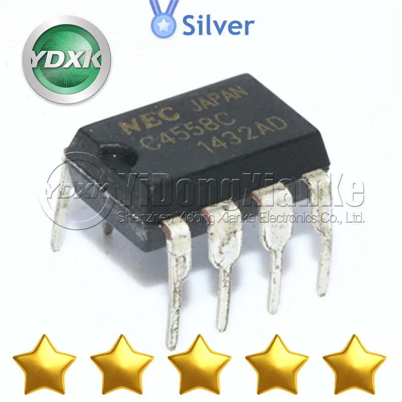 UPC4558C DIP8 Electronic Components UPC277C UPC393 UPC398C UPC803C UPC812C New Original UPC821C