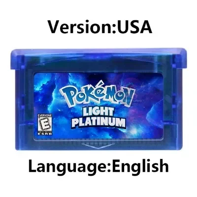 GBA Game Cartridge Pokemon Series Crown Flory Sky Unbound Quetzal geglazuurde Gaia Emerald Legacy videogameconsolekaart